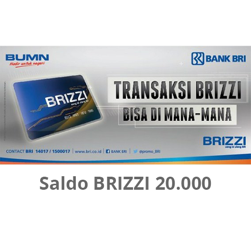 Top up ID BRIZZI - SALDO BRIZZI 20.000